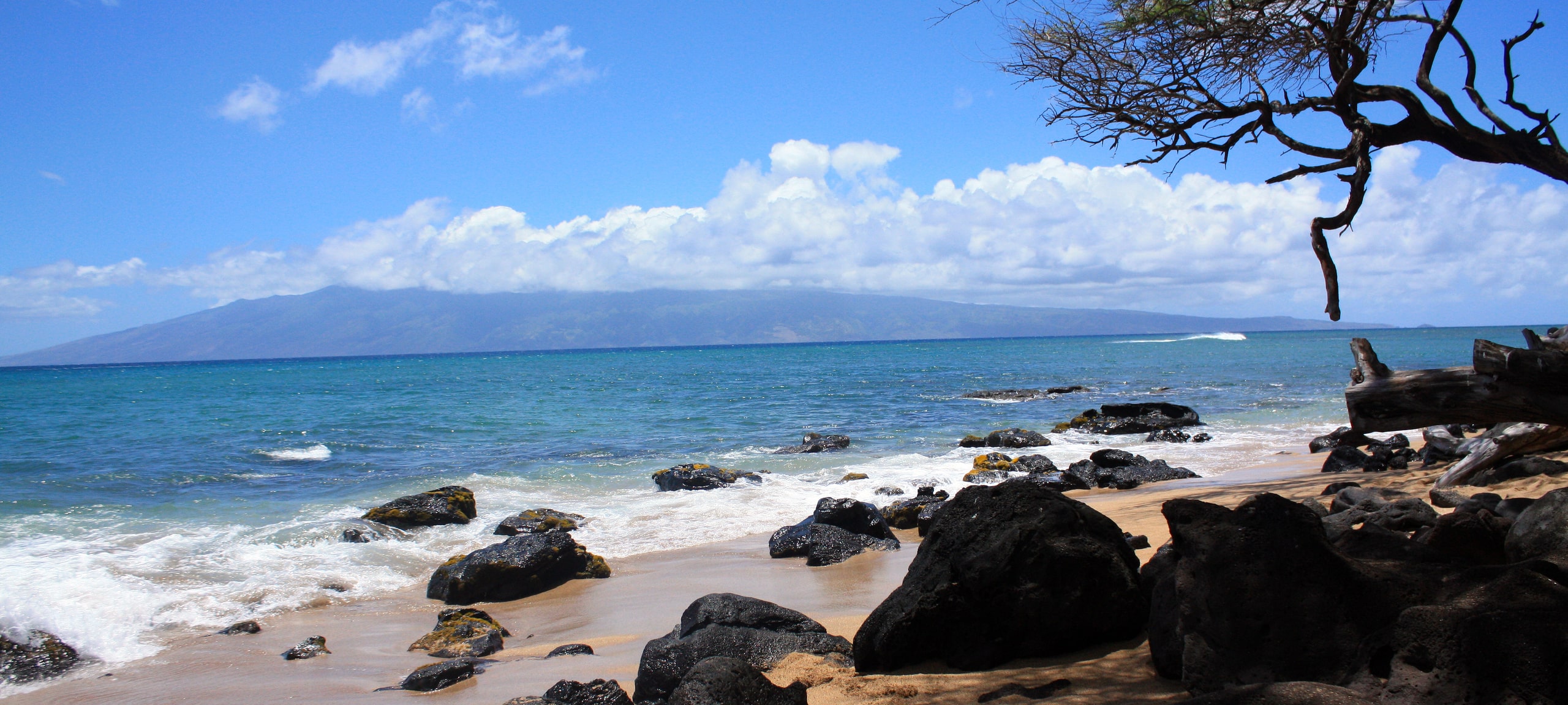 Pohaku Park beach in Napili-Honokowai, West Maui